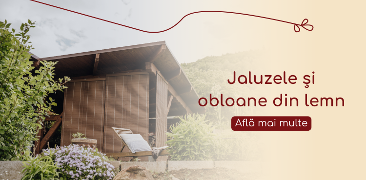 Dřevěné rolety a žaluzie